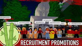 BAMBOU  RECRUITMENT PROMOTIONS [upl. by Salvador]