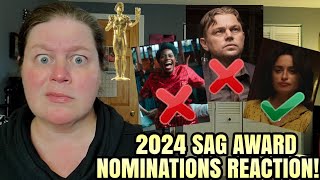 2024 SAG AWARD NOMINATIONS REACTION  What Does This Mean For The Oscars [upl. by Ellered210]