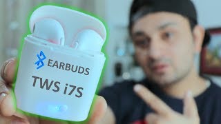 TWS i7S Bluetooth Earbuds  Review  Gadgets Gate [upl. by Nnahsal]