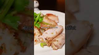 A hotel lunch buffet with allyoucaneat sauteed beef short shorts shortvideo [upl. by Ahsetra]