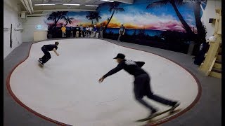 Varbergs Skatehall  Best mini bowl in Sweden [upl. by Ytirehc810]