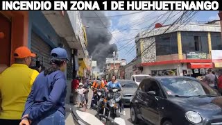 INCENDIO EN ZONA 1 DE HUEHUETENANGO GUATEMALA [upl. by Ttesil86]