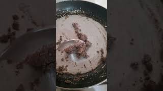 HEALTHY RAGI HALWA  How to Make Ragi Halwa for Babies for 6 12 MONTHS food shorts babyfood [upl. by Anirtac]