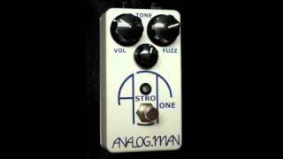 Analog Man Astrotone Fuzz Demo [upl. by Atwahs358]