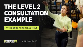 Initial Consultation Level 2 Gym Instructor Practical Assessment Guidance [upl. by Irrac45]