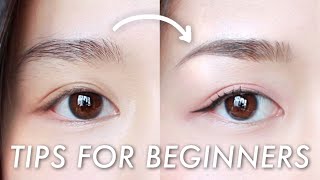 Eyebrow Shaping at Home  Easy Beginner Tutorial [upl. by Aryt]