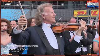 F1 Zandvoort 2023  National Anthem of the Netherlands Performed by André Rieu   Atmosphere [upl. by Cy]