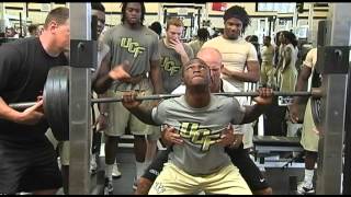 UCF Footballs Strength and Conditioning Program Feature [upl. by Einnaffit]