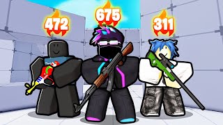 I played with THE 1 SQUAD in Roblox Rivals [upl. by Riaj]