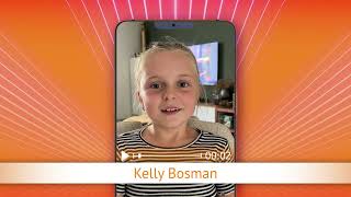 TV Oranje app videoboodschap  Kelly Bosman [upl. by Hiram]