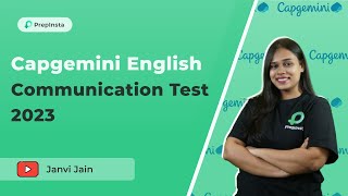 Capgemini English Communication Test 2023  Questions amp Answers [upl. by Esinert799]