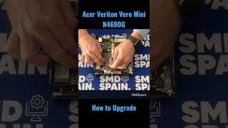 Acer Veriton Vero Mini N4690G How to Upgrade M2 Pcie Ram [upl. by Yenaled]