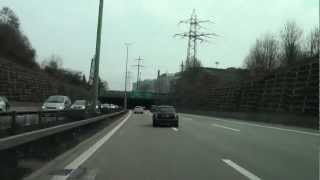 From Buchs ZH to Wallisellen Driving Video  Zürich Switzerland 032013 FullHD [upl. by Halbert]