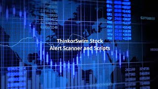 ThinkorSwim Stock Alert Scanner and Scripts PreMarket Live Stream [upl. by Ahtoelc]