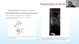 Flow visualization in superfluid helium4 with particles [upl. by Wertz]