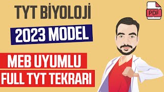 2023 TYT Biyoloji Full Genel Tekrar l 100 MEB Uyumlu l PDF [upl. by Neyut]