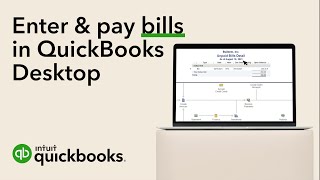 How to enter and pay bills in QuickBooks Desktop [upl. by Schofield]