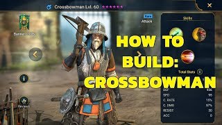 Raid How To Build  Crossbowman [upl. by Dranyar]