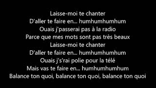 Angèle  balance ton quoi LYRICS [upl. by Det300]