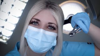 ASMR Dental Exam amp Tooth Extraction  Gloves Typing Anaesthesia Suction Calming Voice Realistic [upl. by Bose]