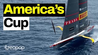 Come fanno Luna Rossa e le barche dell’America’s Cup a volare La tecnologia dei foil negli AC75 [upl. by Akemeuwkuhc]