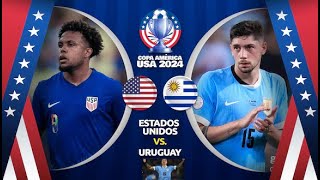 URUGUAY VS EEEUU COPA AMERICA ESTADISTICAS HD HQ Mariscal Kesman [upl. by Limhaj]