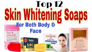 Top 12 Skin Whitening amp Lightening Soaps With Prices Skin Fairness Soaps Sri Lanka 2020 Be Glam [upl. by Bain]