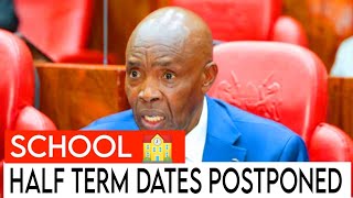 🚨GOVERNMENT POSTPONES HALF TERM DATES BY A WEEK 🗞️🔴schoolcitizentvhalftermschoolclosedholiday [upl. by Malynda]