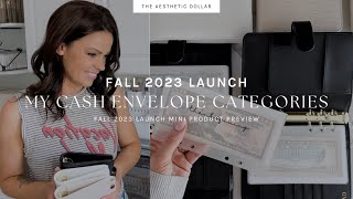 My Cash Envelope Categories  New Products for the Fall Launch  Cash Stuffing  Small Business [upl. by Naga]