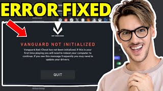 Fix Valorant Vanguard Not Initialized  Easy Guide [upl. by Ecerahs136]