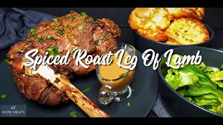 Spiced Roast Leg Of Lamb  South African Lamb  Easy Step By Step Recipe  EatMee Recipes [upl. by Stesha]