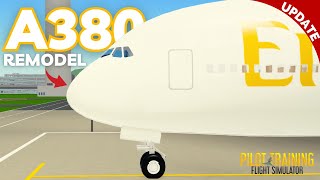 PTFS UPDATE NEW A380 737 amp SECRET PLANE Roblox [upl. by Cymbre]