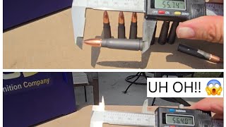 UPDATE 762X39 Palmetto State Armory AAC ammo issues Specs and alt measurement test [upl. by Godber]