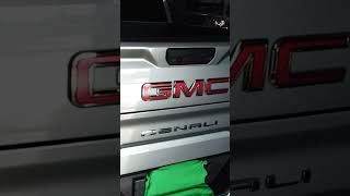 2024 GMC Sierra Denali Silver Detail  Stage 3 Ceramic GodGivenTalent AutoMagic Mirror [upl. by Ariat]