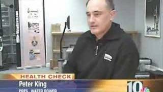 WaterRower on NBC Channel 10 Health Check [upl. by Led]