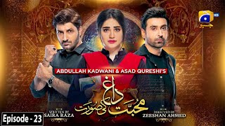 Mohabbat Dagh Ki Soorat  Episode 23  Eng Sub  25th November 2021  HAR PAL GEO [upl. by Wershba]