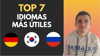 Los 7 idiomas MÁS ÚTILES PARA APRENDER en 2022 📚 [upl. by Eseerehc100]