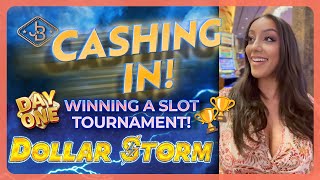 Winning A Slot Tournament 🏆 How I Turned It Into CASH 💸 [upl. by Sirah]