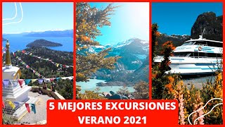 🔴 Las 5 MEJORES EXCURSIONES en el VERANO 2021 en Bariloche Actividades imperdibles en la Patagonia [upl. by Wakefield436]