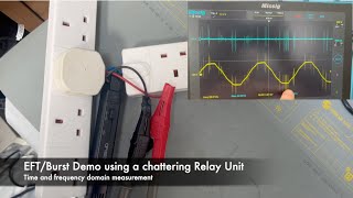 EFTBurst Type Noise using a Chattering Relay [upl. by Edva]