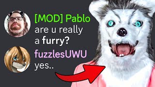 INVADING FURRY DISCORD SERVERS [upl. by Idas]