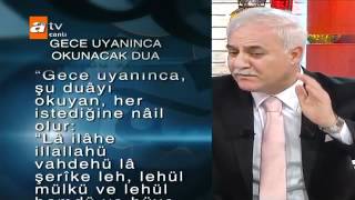 Nihat Hatipoglu Gece uyaninca okunacak dua [upl. by Maxi]