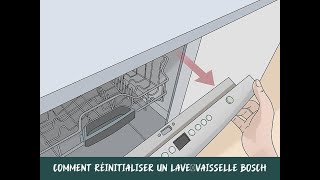 Comment réinitialiser un lave‐vaisselle Bosch [upl. by Adalheid]