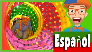 Aprende Los Colores con Blippi Español y Canciones para Niños  1 Hora [upl. by Akinot]