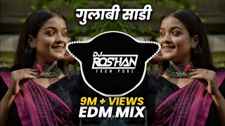 Gulabi Sadi  Edm Mix  Dj Niklya Sn amp Dj Roshan Pune  Its Roshya Style [upl. by Hung435]