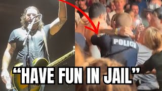 Koe Wetzel GOES OFF On Fans Fighting During Show [upl. by Amandie]