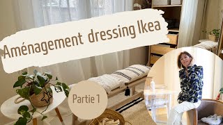 Room Tour  Mon nouveau dressing Ikea partie 1 [upl. by Sarajane]