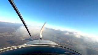 Flying in 20 kt Cross Winds in a Bristell [upl. by Johnson]