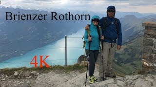 Hike to Brienzer Rothorn in 4K HD  Drone shots  awesome train ride [upl. by Lovering]