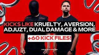 Rawstyle Kick Sample Pack Like Kruelty Aversion Adjuzt Dual Damage amp more [upl. by Leirrad183]